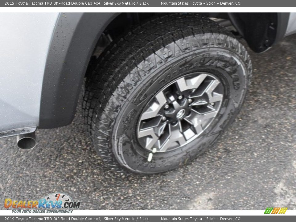 2019 Toyota Tacoma TRD Off-Road Double Cab 4x4 Silver Sky Metallic / Black Photo #34