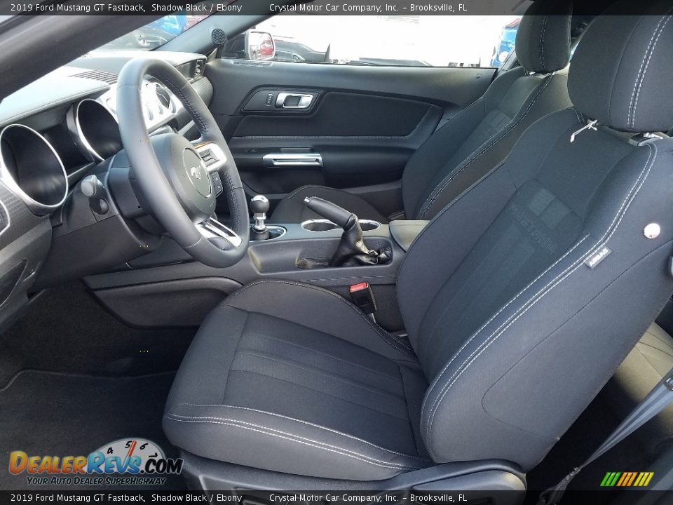 2019 Ford Mustang GT Fastback Shadow Black / Ebony Photo #9