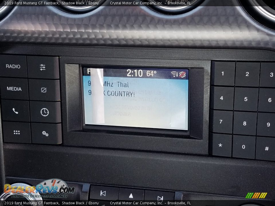 2019 Ford Mustang GT Fastback Shadow Black / Ebony Photo #15