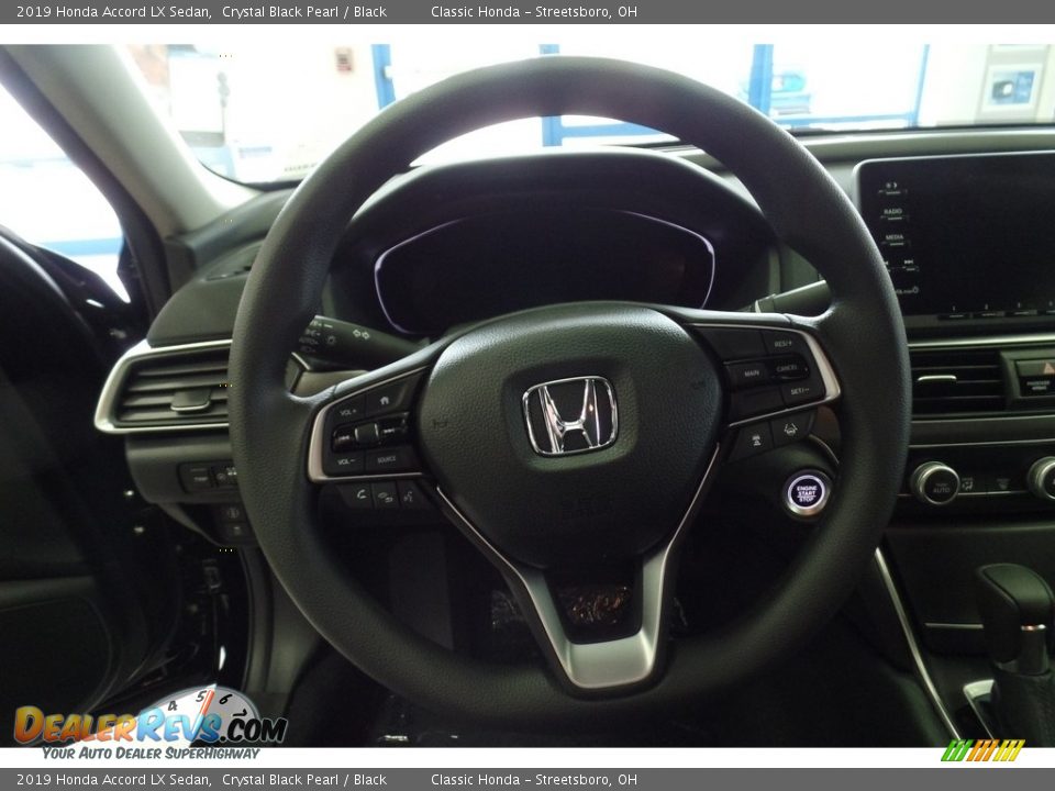 2019 Honda Accord LX Sedan Steering Wheel Photo #13