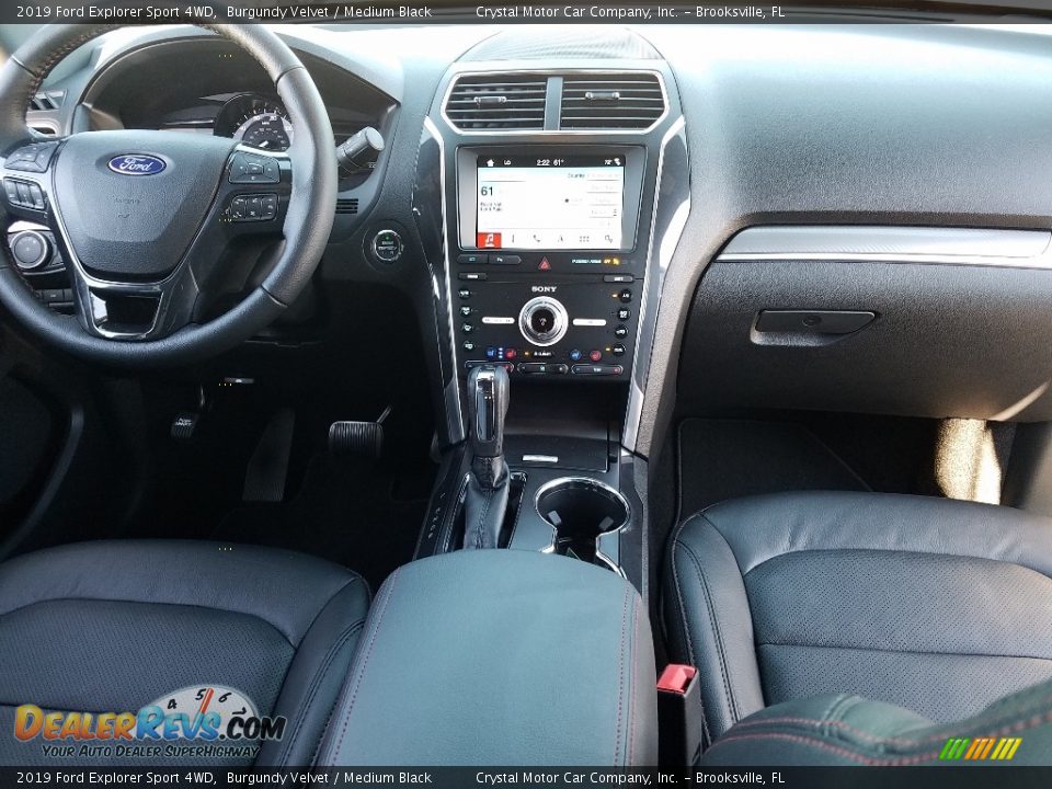 Dashboard of 2019 Ford Explorer Sport 4WD Photo #13