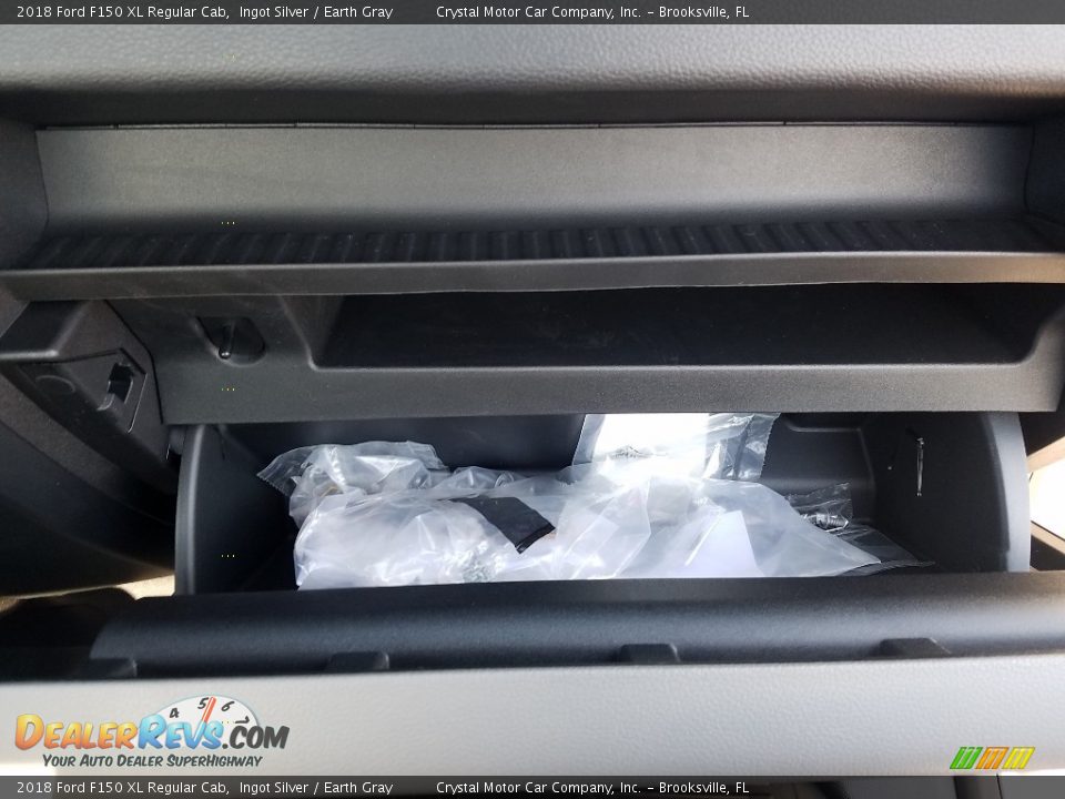 2018 Ford F150 XL Regular Cab Ingot Silver / Earth Gray Photo #18