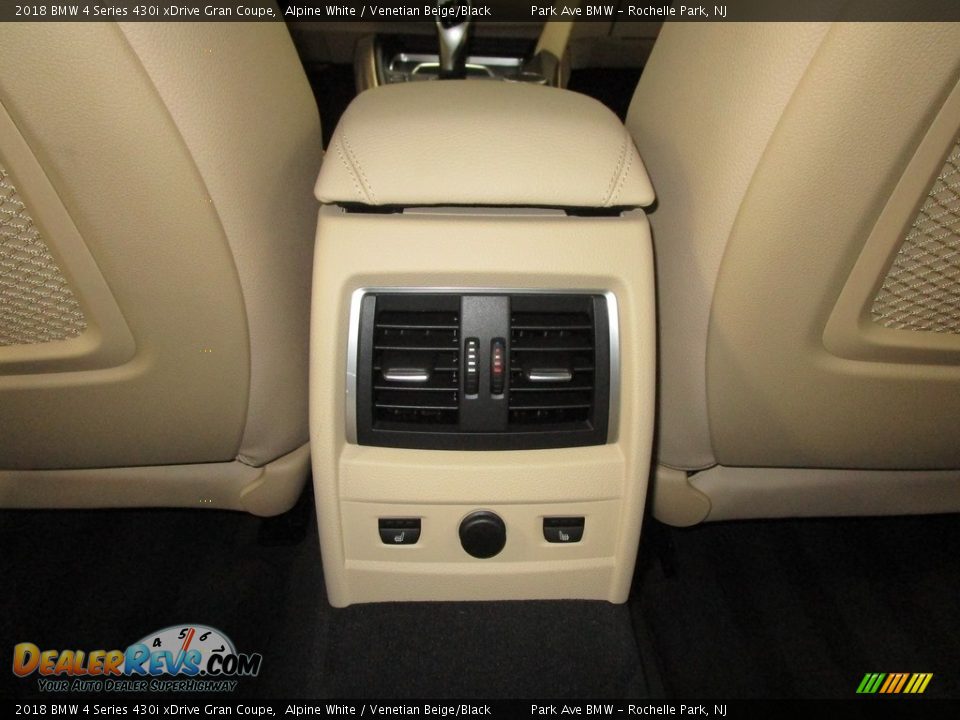 2018 BMW 4 Series 430i xDrive Gran Coupe Alpine White / Venetian Beige/Black Photo #19