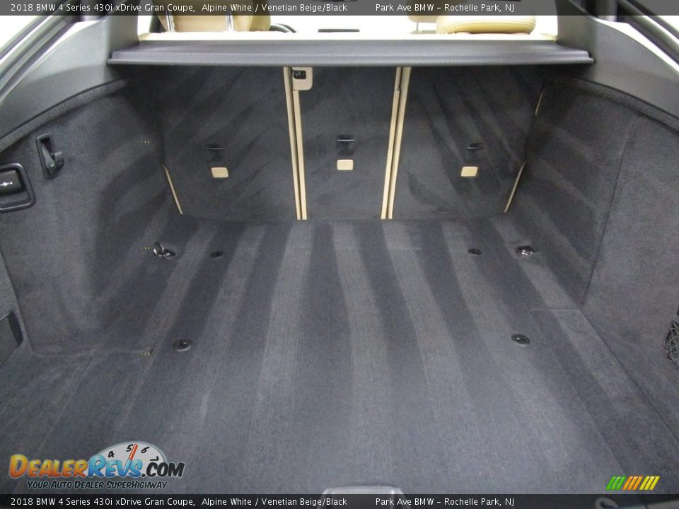 2018 BMW 4 Series 430i xDrive Gran Coupe Alpine White / Venetian Beige/Black Photo #20