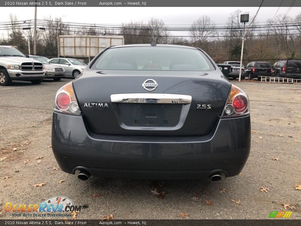 2010 Nissan Altima 2.5 S Dark Slate / Frost Photo #4