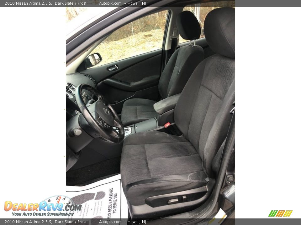 2010 Nissan Altima 2.5 S Dark Slate / Frost Photo #10