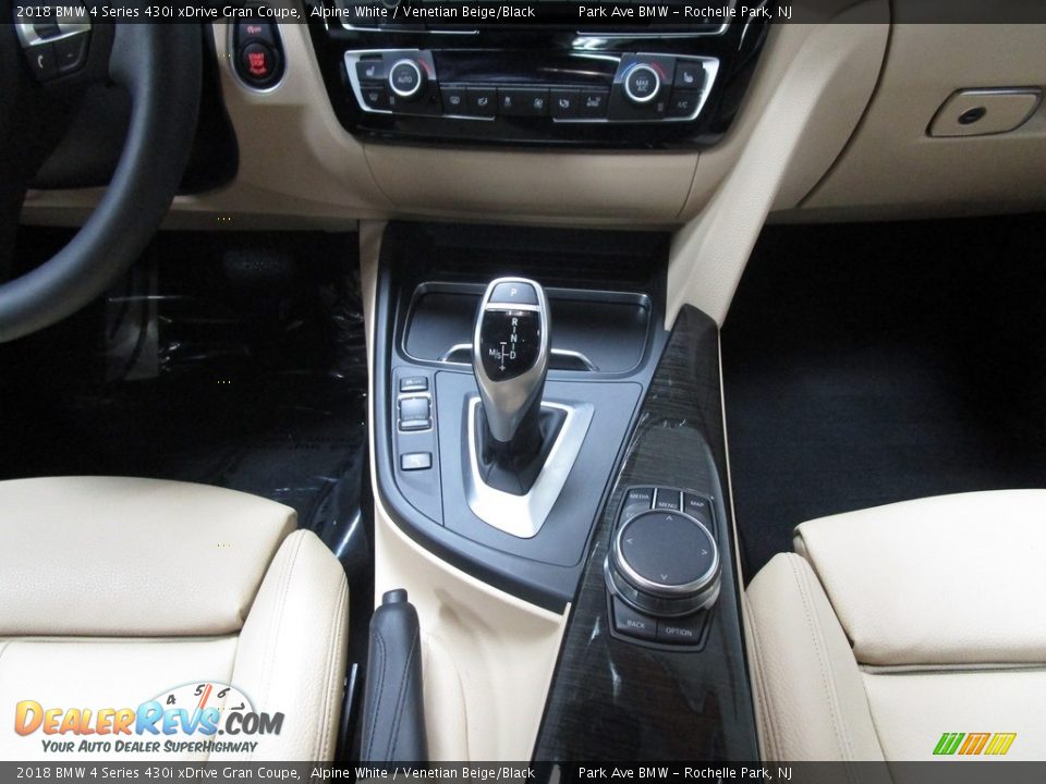 2018 BMW 4 Series 430i xDrive Gran Coupe Alpine White / Venetian Beige/Black Photo #27