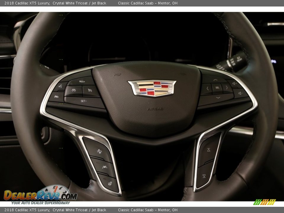2018 Cadillac XT5 Luxury Steering Wheel Photo #7
