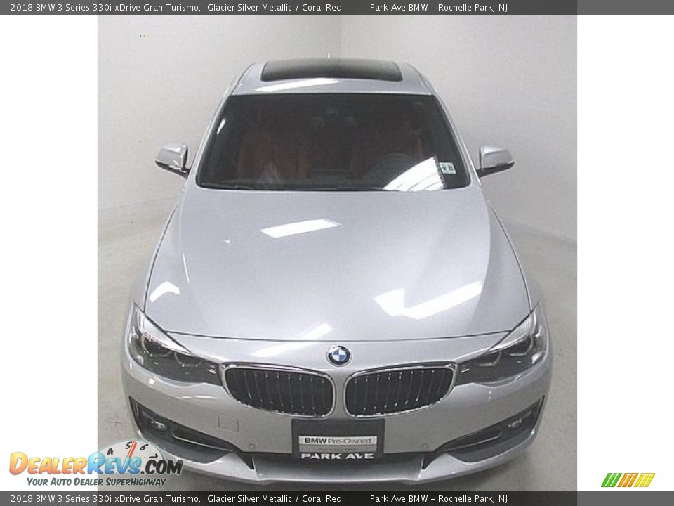 2018 BMW 3 Series 330i xDrive Gran Turismo Glacier Silver Metallic / Coral Red Photo #6