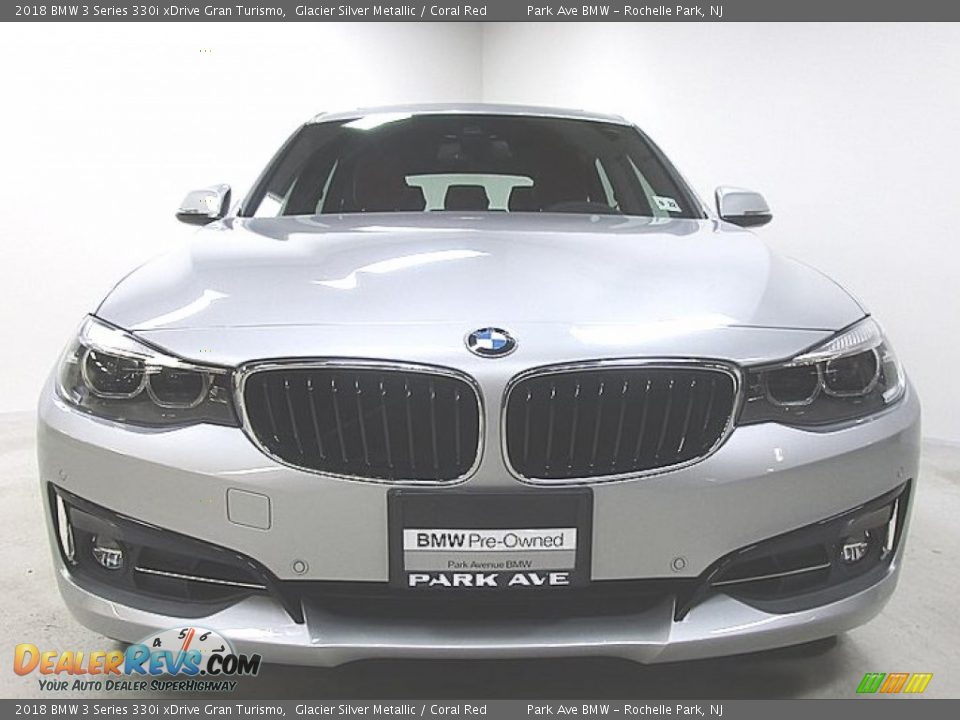 2018 BMW 3 Series 330i xDrive Gran Turismo Glacier Silver Metallic / Coral Red Photo #7