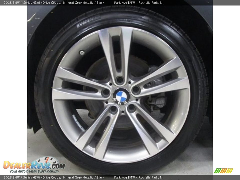 2018 BMW 4 Series 430i xDrive Coupe Mineral Grey Metallic / Black Photo #26