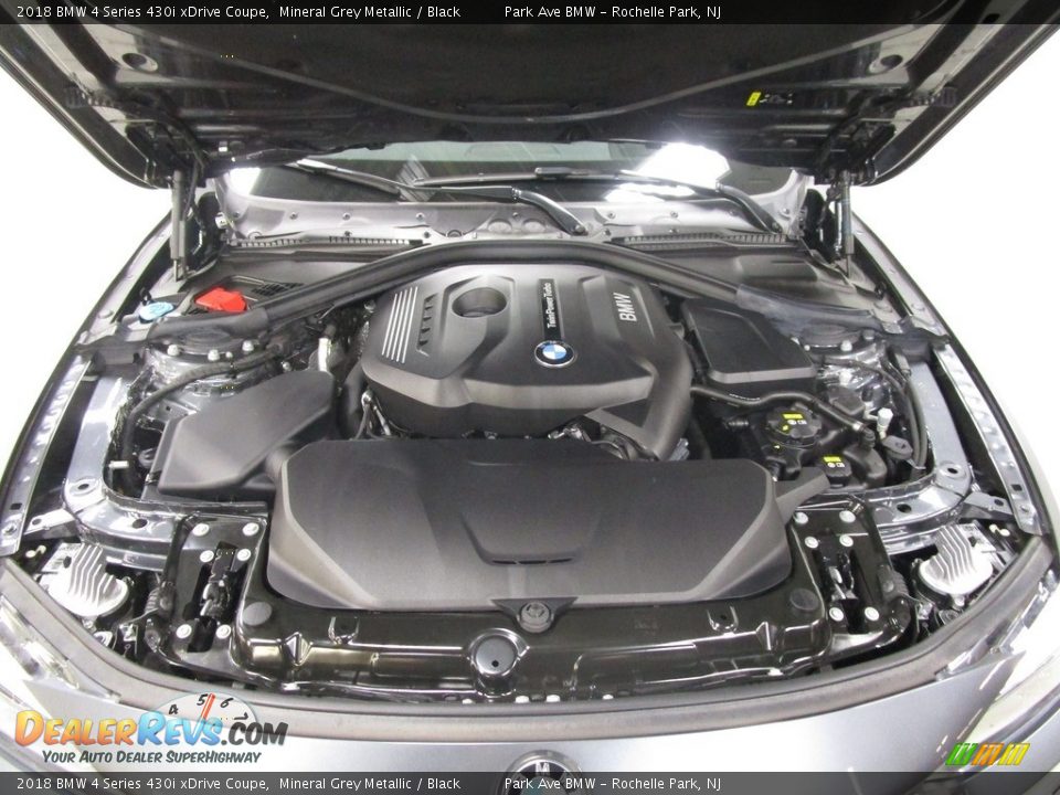 2018 BMW 4 Series 430i xDrive Coupe Mineral Grey Metallic / Black Photo #27