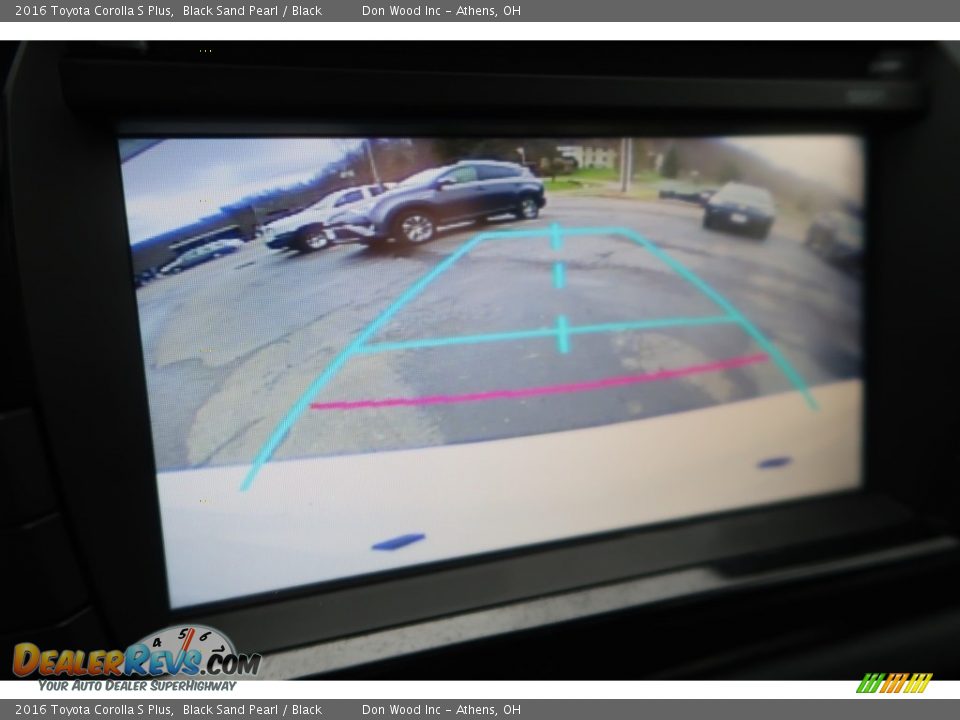 2016 Toyota Corolla S Plus Black Sand Pearl / Black Photo #3