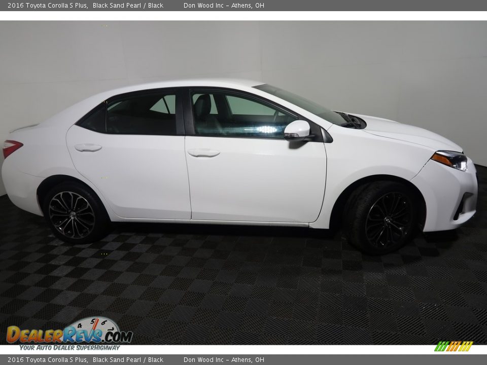 2016 Toyota Corolla S Plus Black Sand Pearl / Black Photo #4