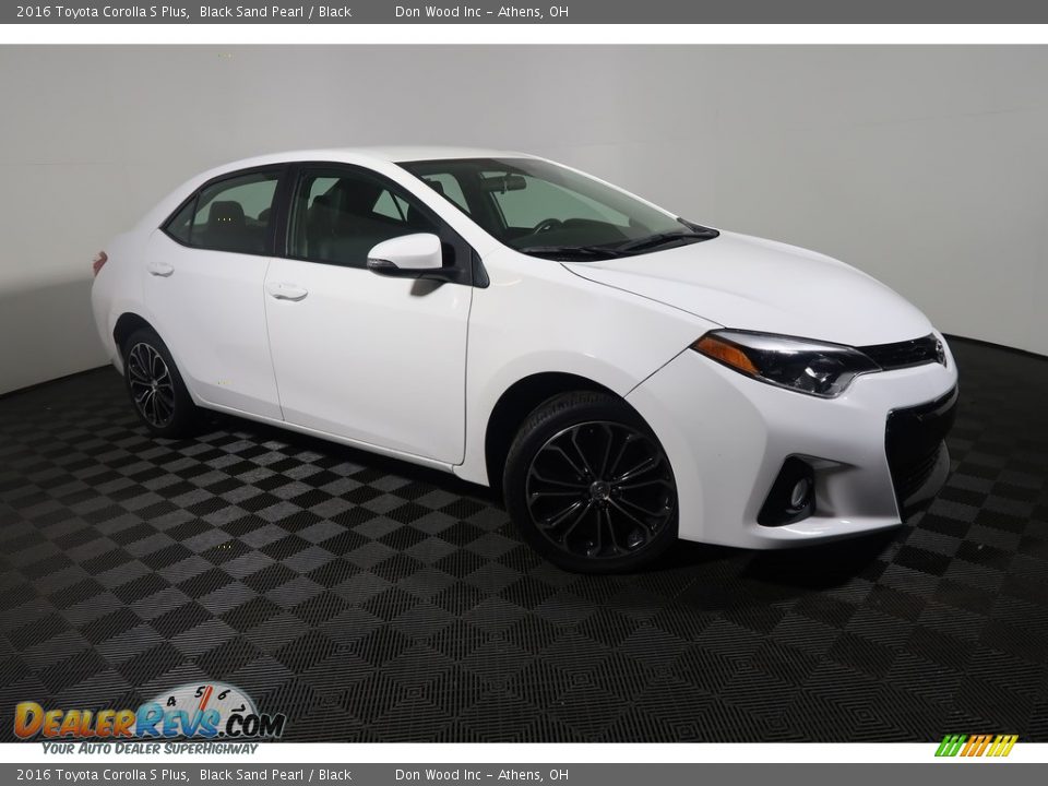 2016 Toyota Corolla S Plus Black Sand Pearl / Black Photo #5