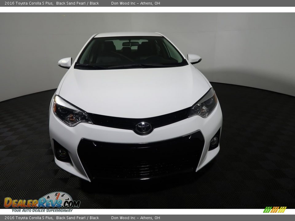 2016 Toyota Corolla S Plus Black Sand Pearl / Black Photo #6