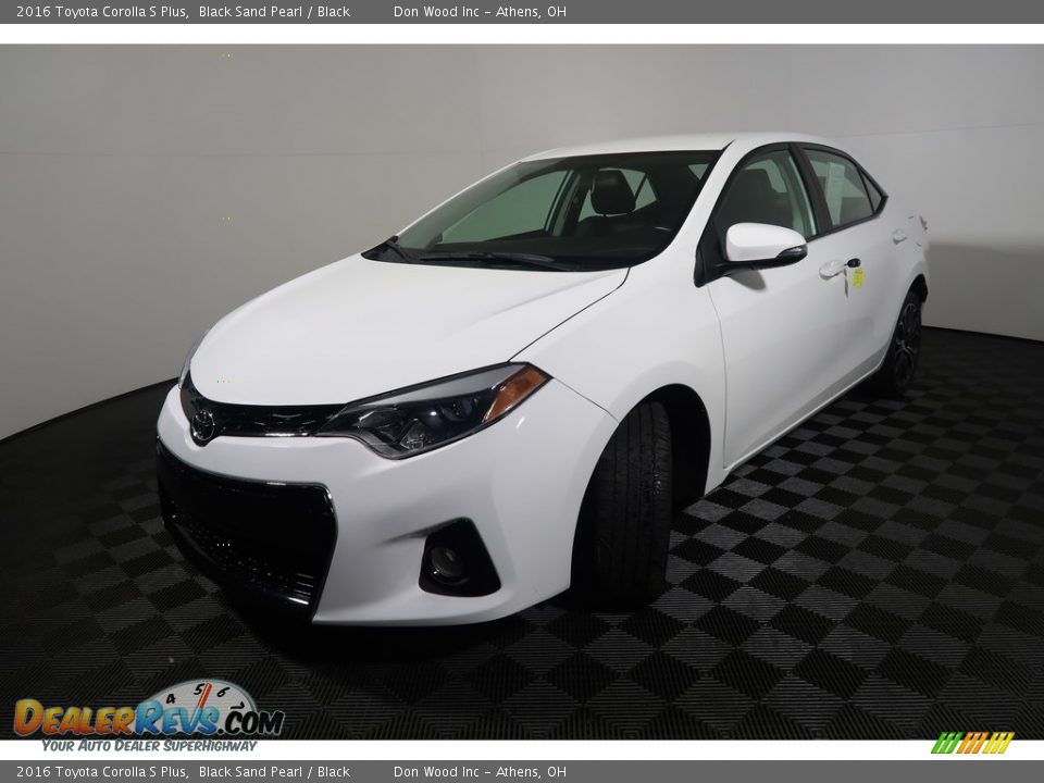 2016 Toyota Corolla S Plus Black Sand Pearl / Black Photo #7