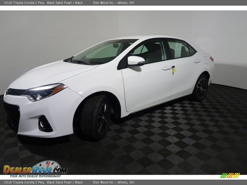 2016 Toyota Corolla S Plus Black Sand Pearl / Black Photo #8
