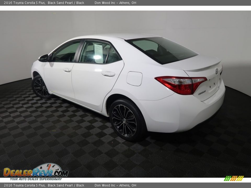 2016 Toyota Corolla S Plus Black Sand Pearl / Black Photo #10