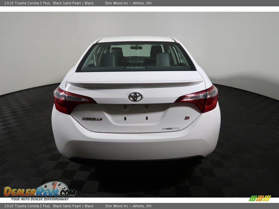 2016 Toyota Corolla S Plus Black Sand Pearl / Black Photo #11