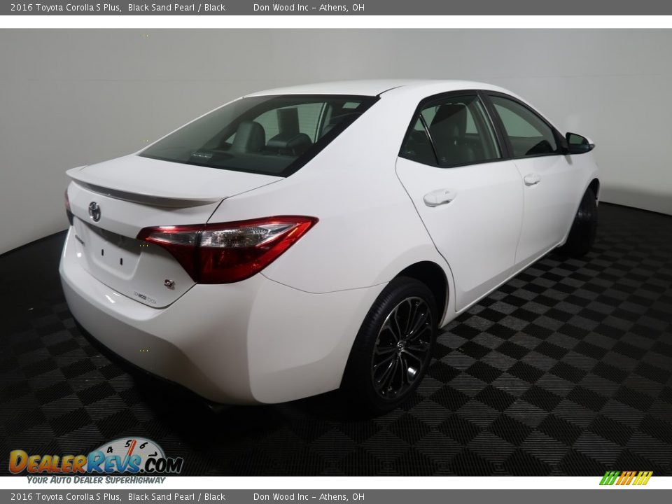 2016 Toyota Corolla S Plus Black Sand Pearl / Black Photo #12