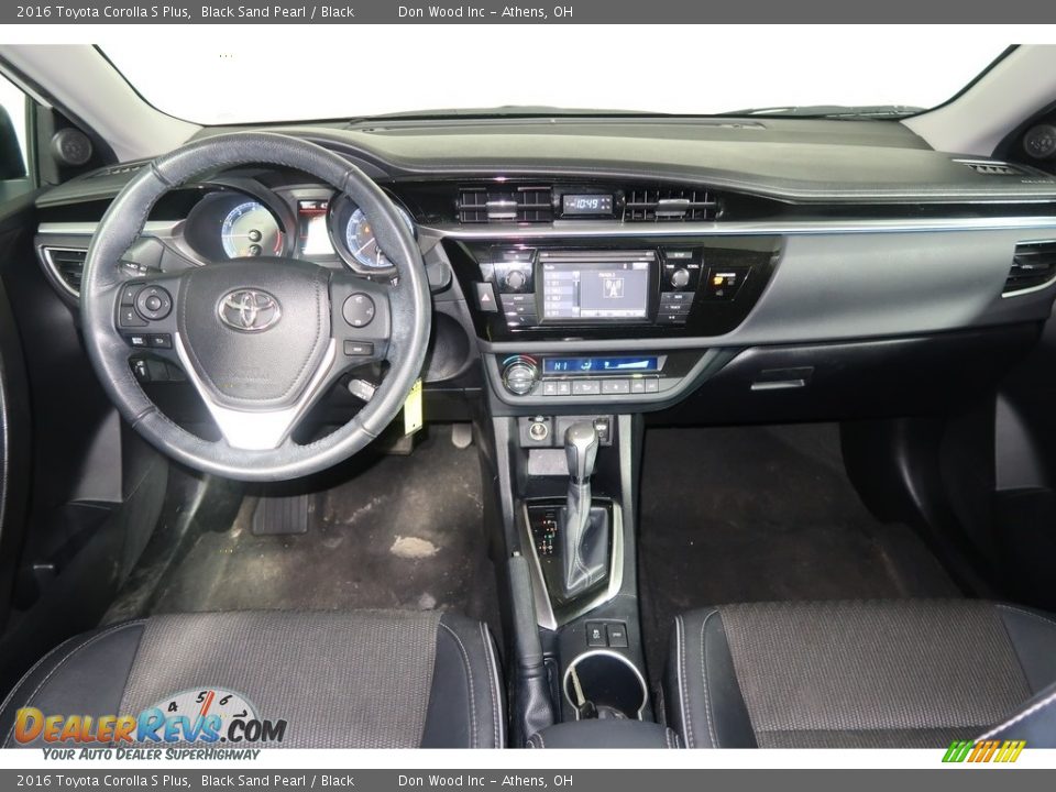 2016 Toyota Corolla S Plus Black Sand Pearl / Black Photo #16