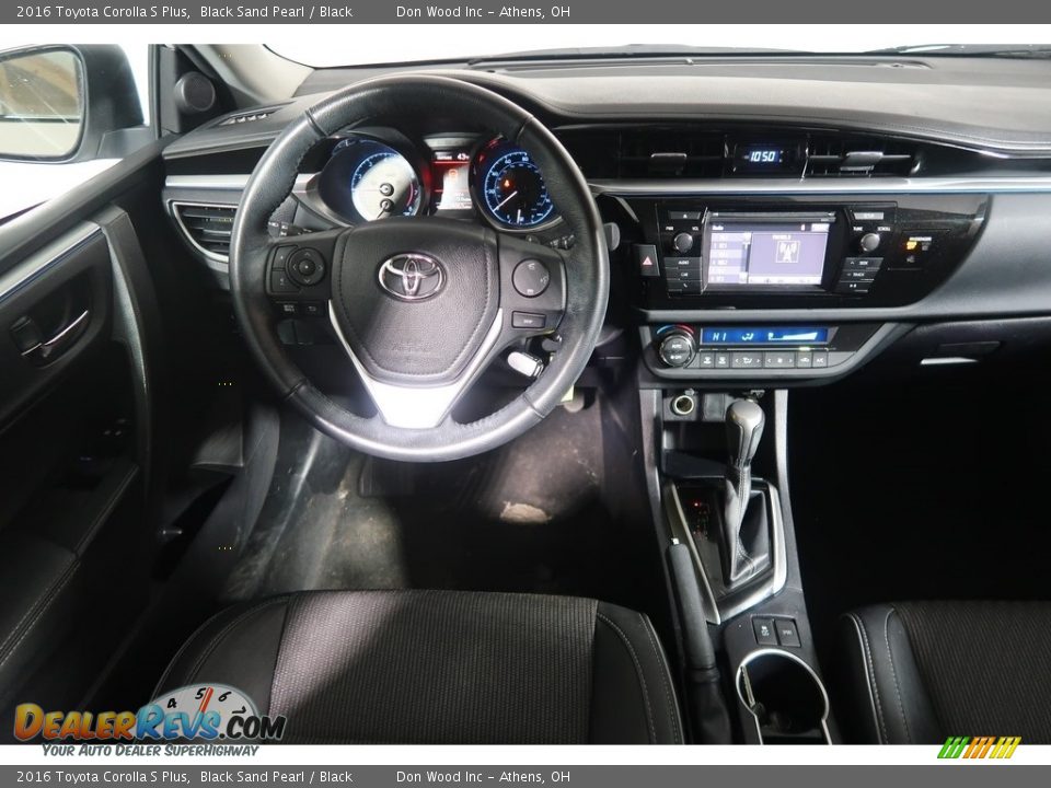 2016 Toyota Corolla S Plus Black Sand Pearl / Black Photo #17