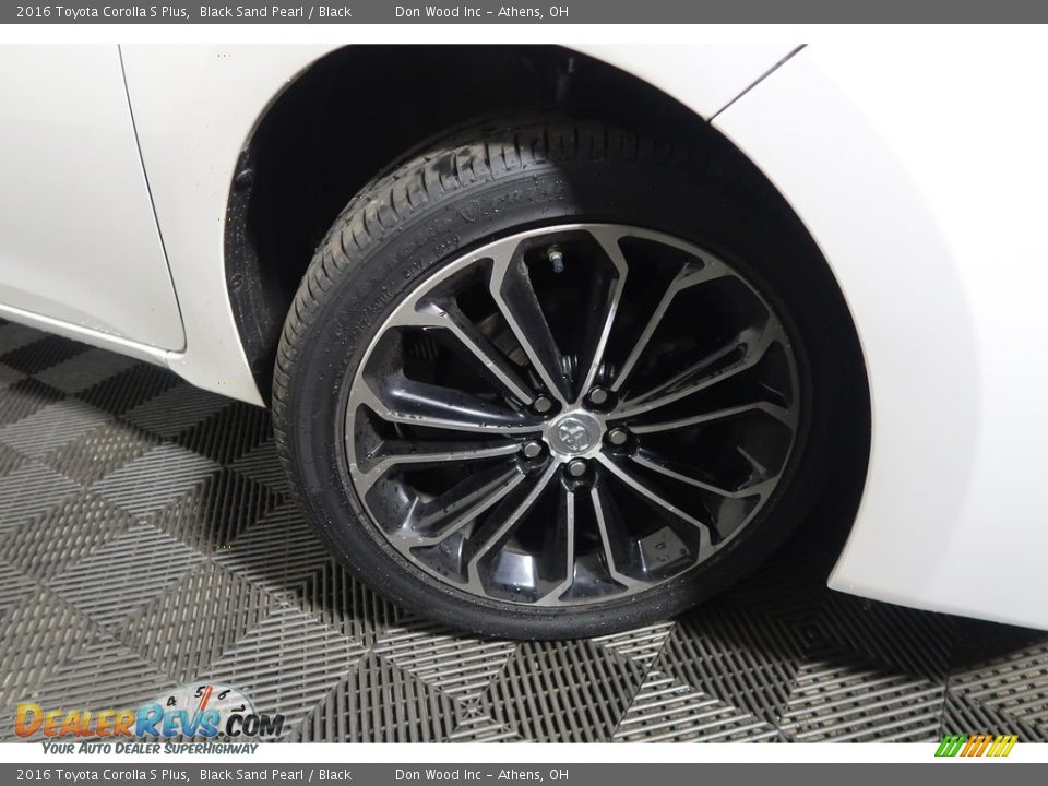 2016 Toyota Corolla S Plus Black Sand Pearl / Black Photo #28