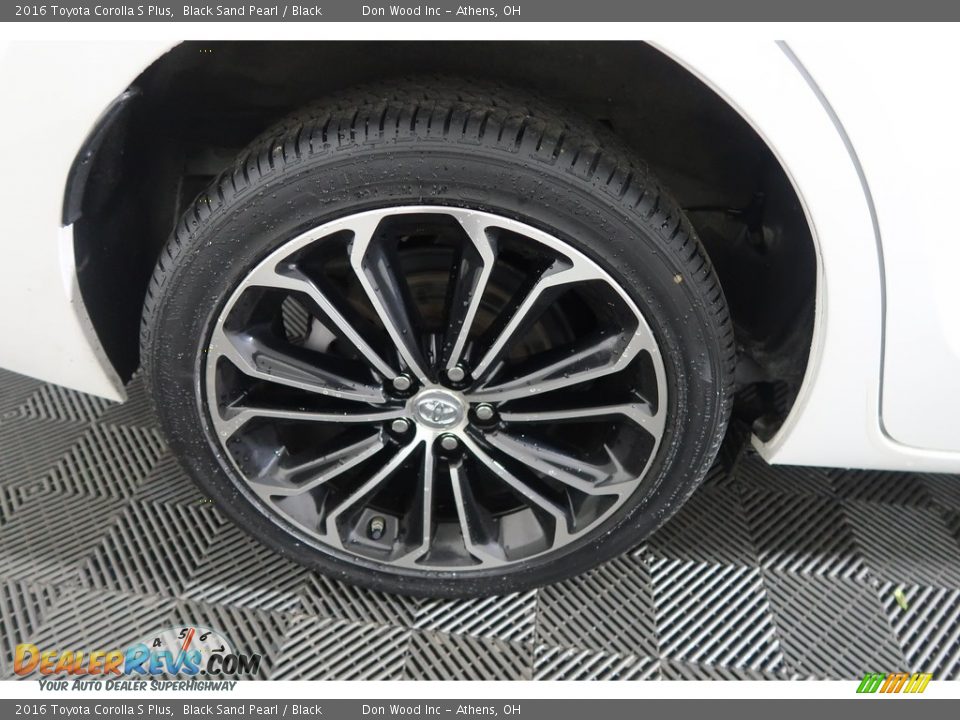2016 Toyota Corolla S Plus Black Sand Pearl / Black Photo #29