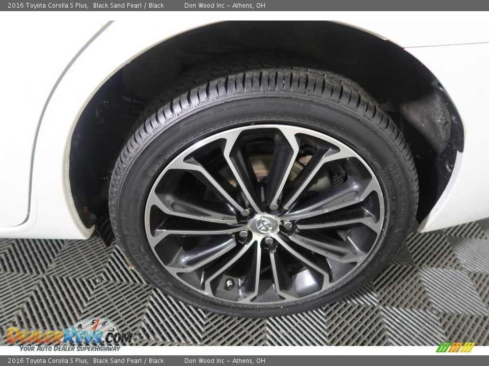 2016 Toyota Corolla S Plus Black Sand Pearl / Black Photo #30