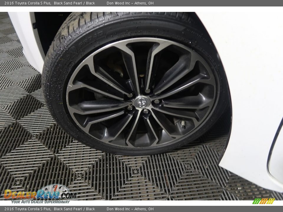 2016 Toyota Corolla S Plus Black Sand Pearl / Black Photo #31