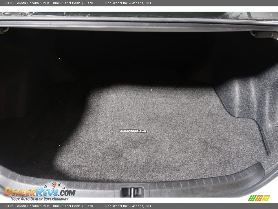 2016 Toyota Corolla S Plus Black Sand Pearl / Black Photo #33