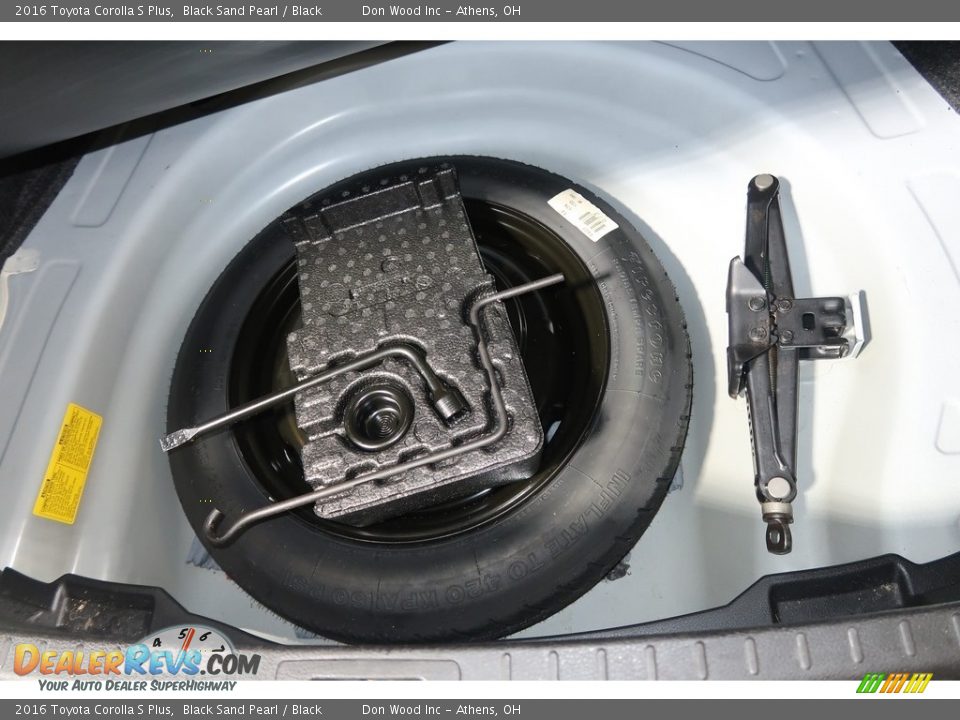 2016 Toyota Corolla S Plus Black Sand Pearl / Black Photo #34