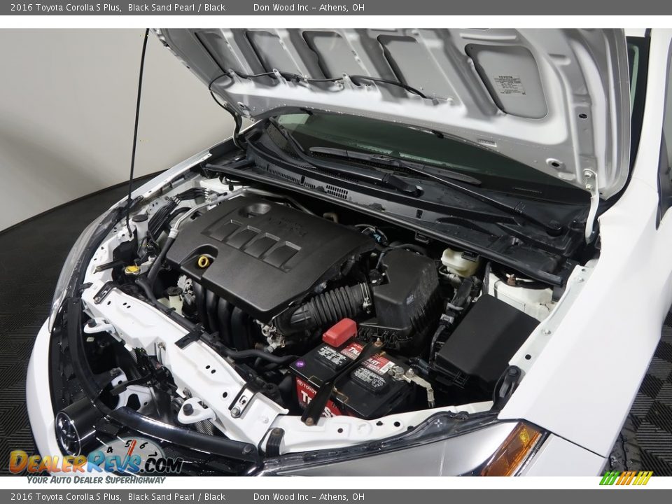 2016 Toyota Corolla S Plus Black Sand Pearl / Black Photo #36