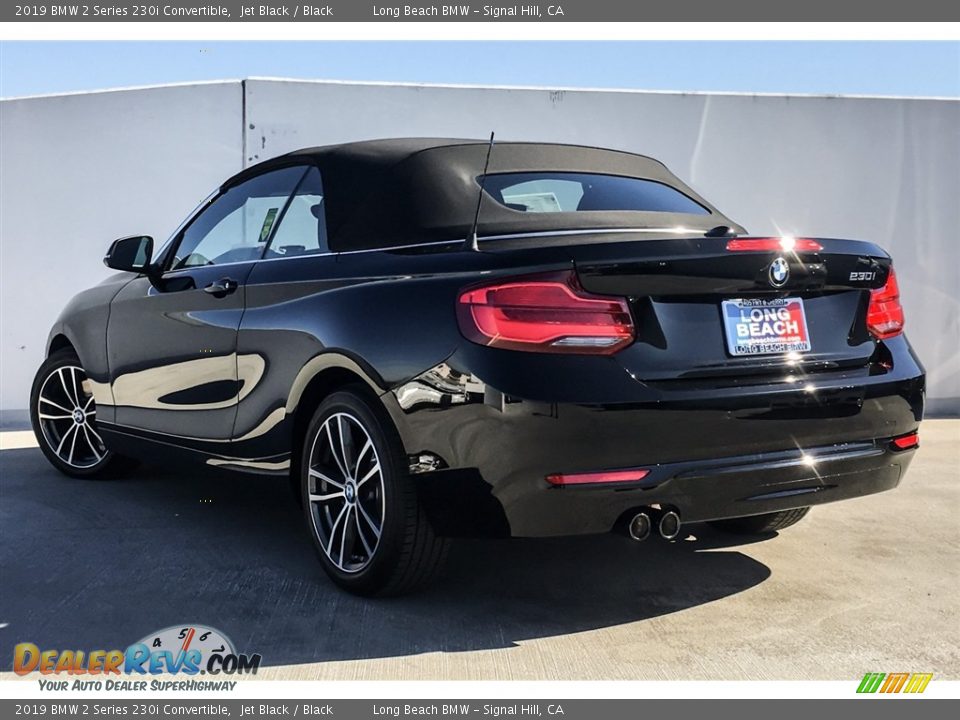 2019 BMW 2 Series 230i Convertible Jet Black / Black Photo #2