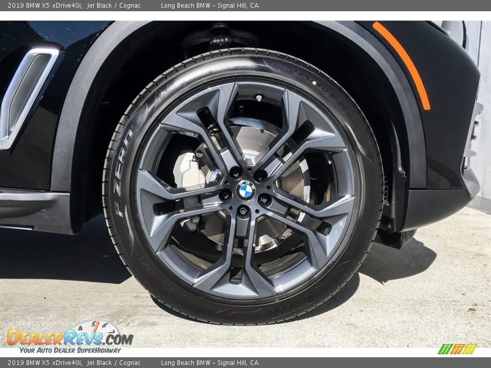 2019 BMW X5 xDrive40i Jet Black / Cognac Photo #9