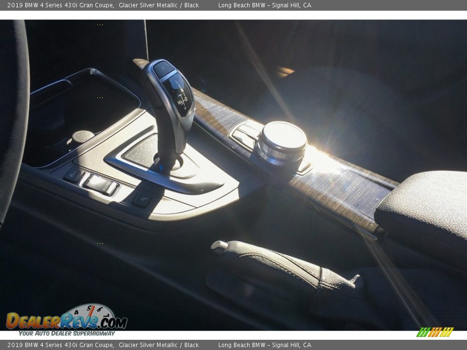 2019 BMW 4 Series 430i Gran Coupe Glacier Silver Metallic / Black Photo #7