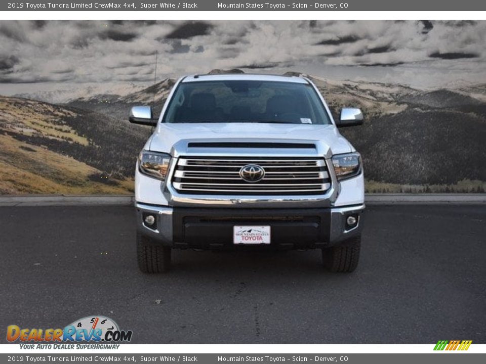 2019 Toyota Tundra Limited CrewMax 4x4 Super White / Black Photo #2