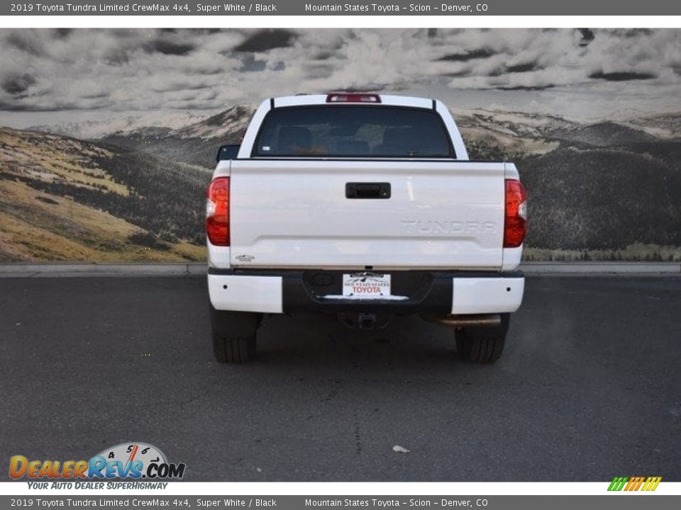 2019 Toyota Tundra Limited CrewMax 4x4 Super White / Black Photo #4