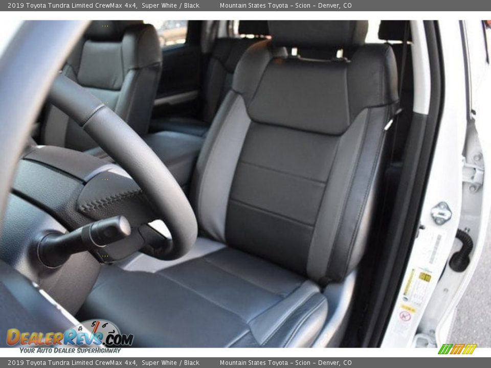 2019 Toyota Tundra Limited CrewMax 4x4 Super White / Black Photo #7