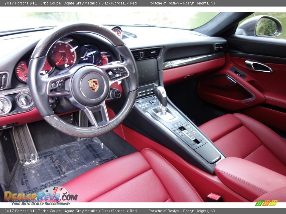 Front Seat of 2017 Porsche 911 Turbo Coupe Photo #10