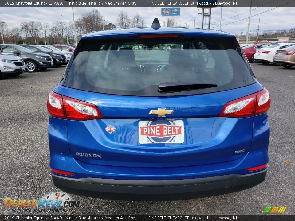 2019 Chevrolet Equinox LS AWD Kinetic Blue Metallic / Medium Ash Gray Photo #5