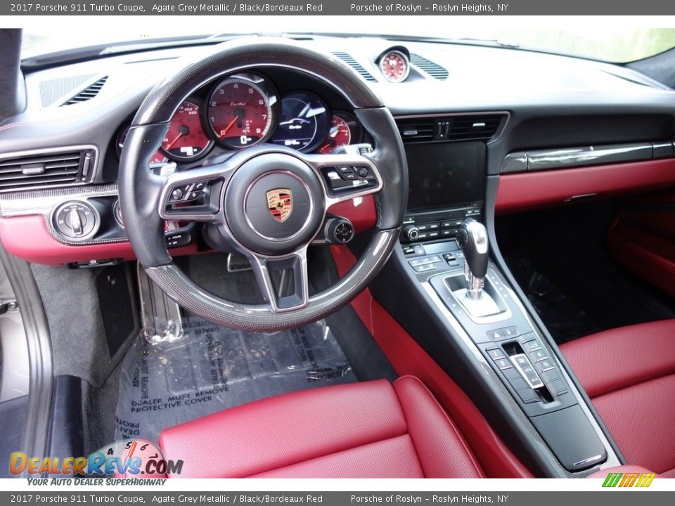 2017 Porsche 911 Turbo Coupe Steering Wheel Photo #17