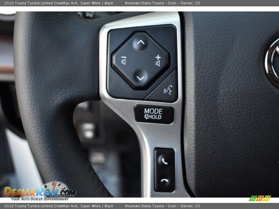 2019 Toyota Tundra Limited CrewMax 4x4 Super White / Black Photo #26