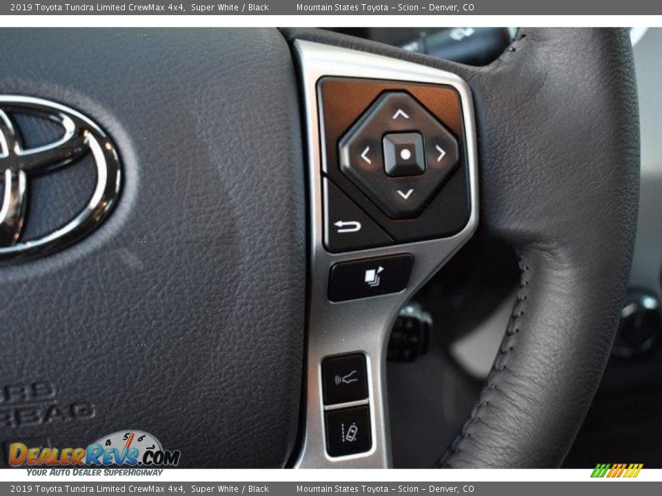 2019 Toyota Tundra Limited CrewMax 4x4 Super White / Black Photo #27