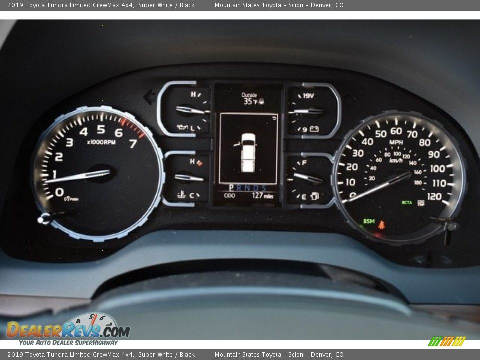 2019 Toyota Tundra Limited CrewMax 4x4 Super White / Black Photo #28