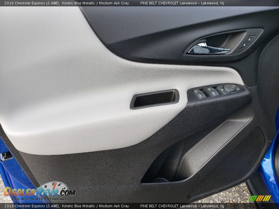 2019 Chevrolet Equinox LS AWD Kinetic Blue Metallic / Medium Ash Gray Photo #8