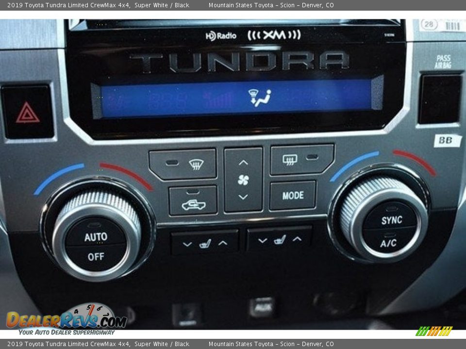 2019 Toyota Tundra Limited CrewMax 4x4 Super White / Black Photo #30