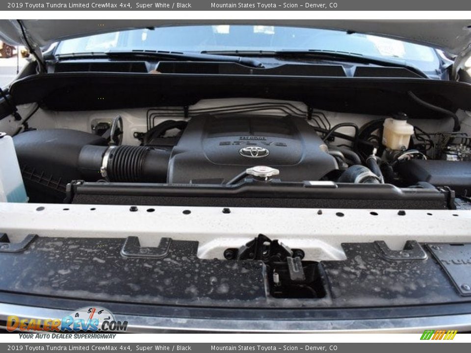 2019 Toyota Tundra Limited CrewMax 4x4 Super White / Black Photo #32