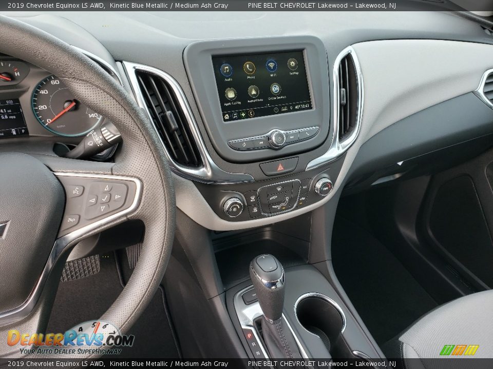 2019 Chevrolet Equinox LS AWD Kinetic Blue Metallic / Medium Ash Gray Photo #10